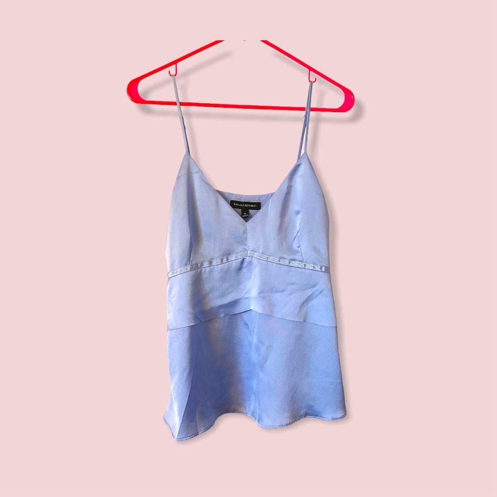 Spaghetti strap blouse {Banana Republic}